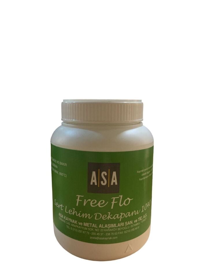 GÜMÜŞ KAYNAK DEKAPANI ASA FREE-FLO  (500 GR)